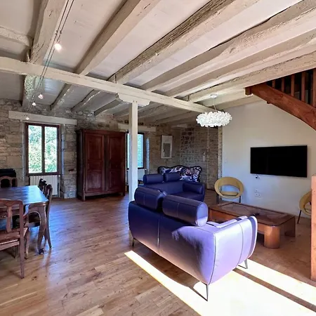 Maison D'antan - Piscinejardinclim - Bourg De Вилла *