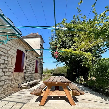 Maison D'antan - Piscinejardinclim - Bourg De