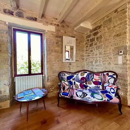 Maison D'antan - Piscinejardinclim - Bourg De Villa Cuzance